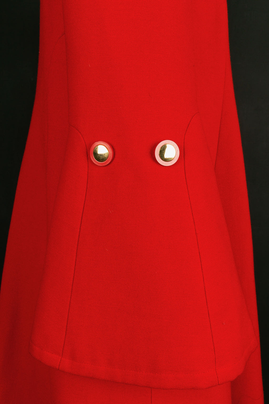 Manteau rouge 1960/70