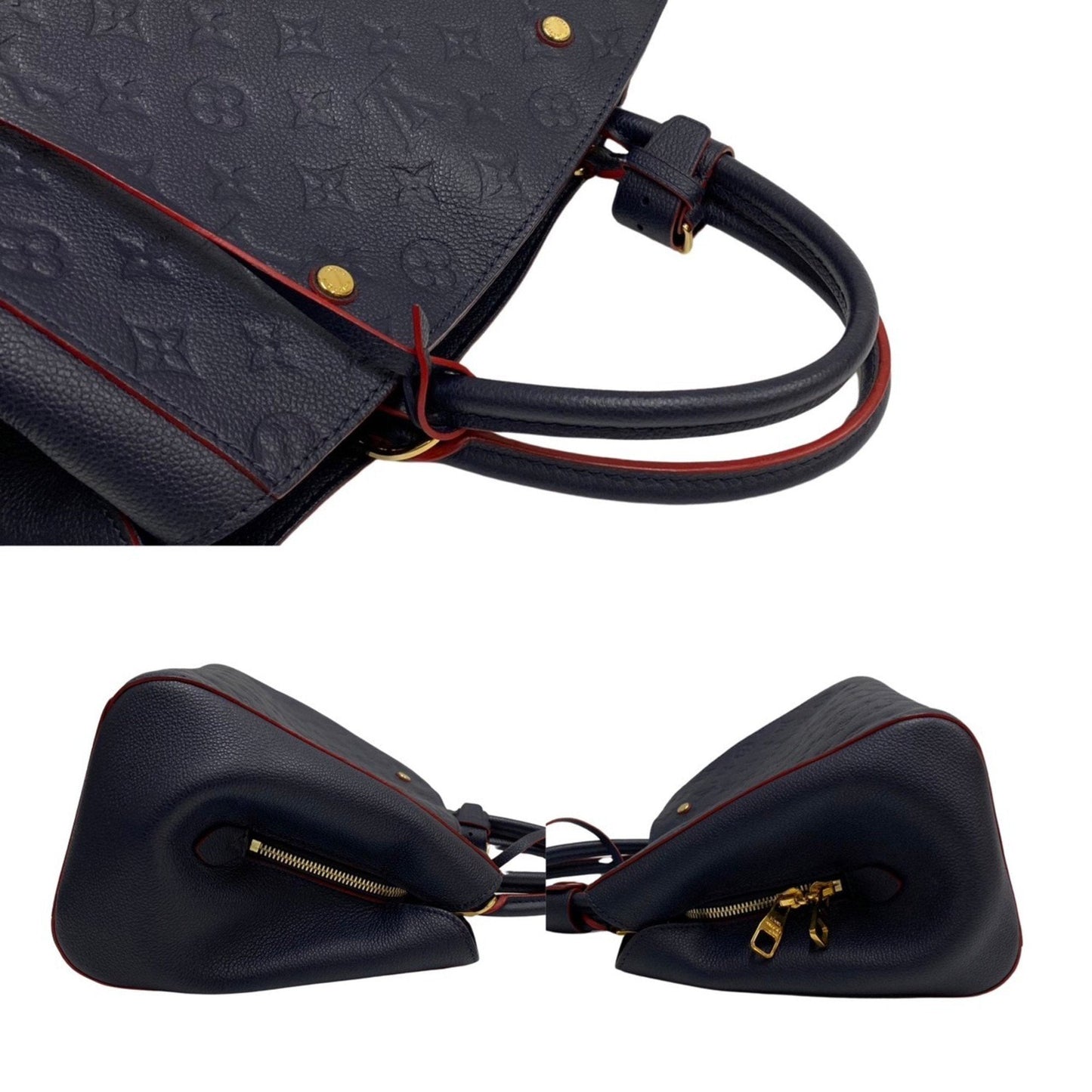 Louis Vuitton Montaigne Leather Shopper Bag ()