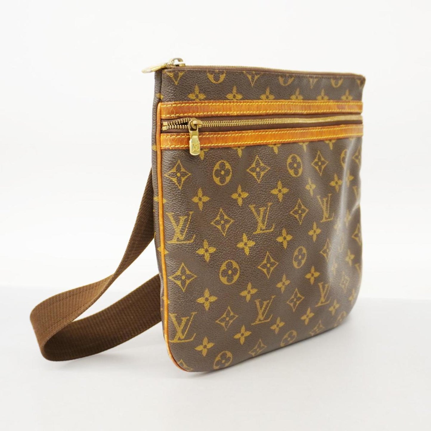 Louis Vuitton Bosphore Canvas Shoulder Bag ()