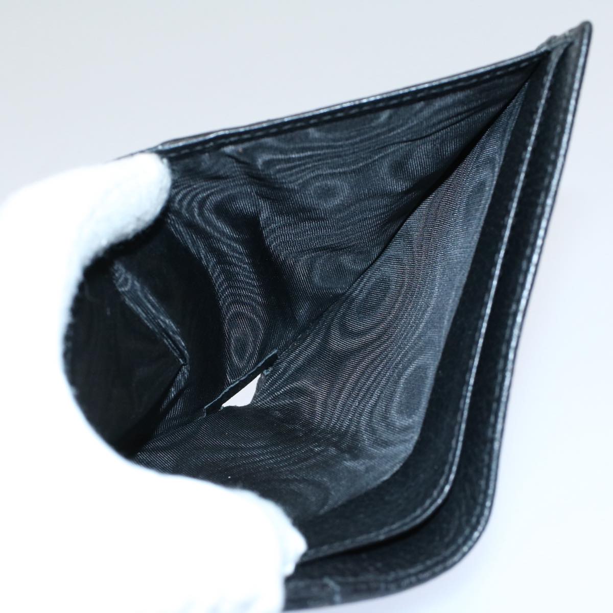GUCCI Wallet Leather Black 615525 ep2480