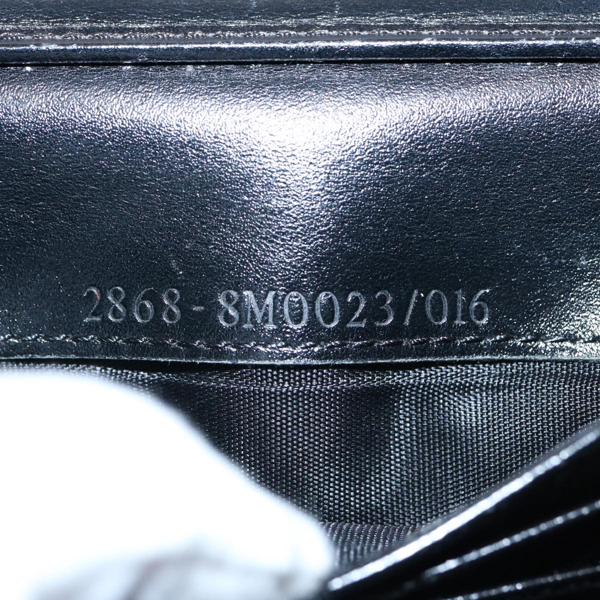 FENDI Zucchino Canvas Wallet Black ep2773