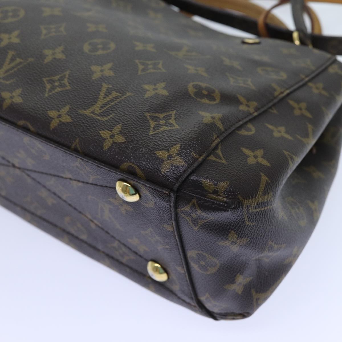 LOUIS VUITTON Monogram Montaigne MM Tote Bag 2way M41056 LV ep3973