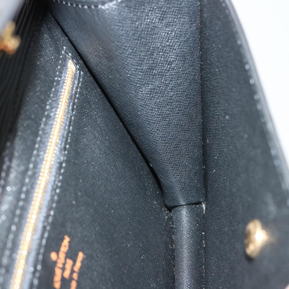 LOUIS VUITTON Epi Montaigne 23 Clutch Bag Black M52662 LV ep4029