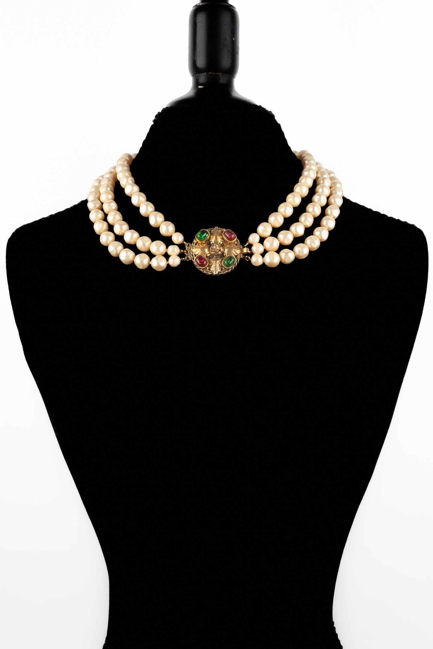 Collier baroque Chanel 1984