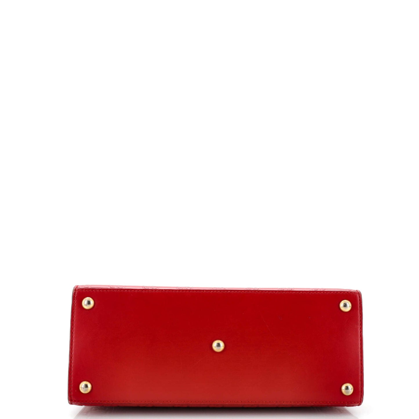 Padlock Top Handle Bag Guccissima Leather Small