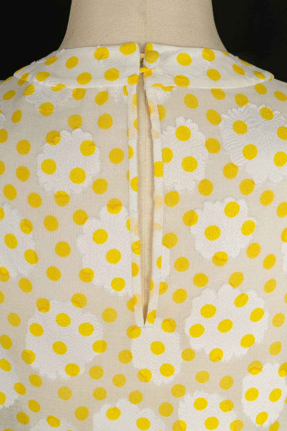 Blouse àpois vintage