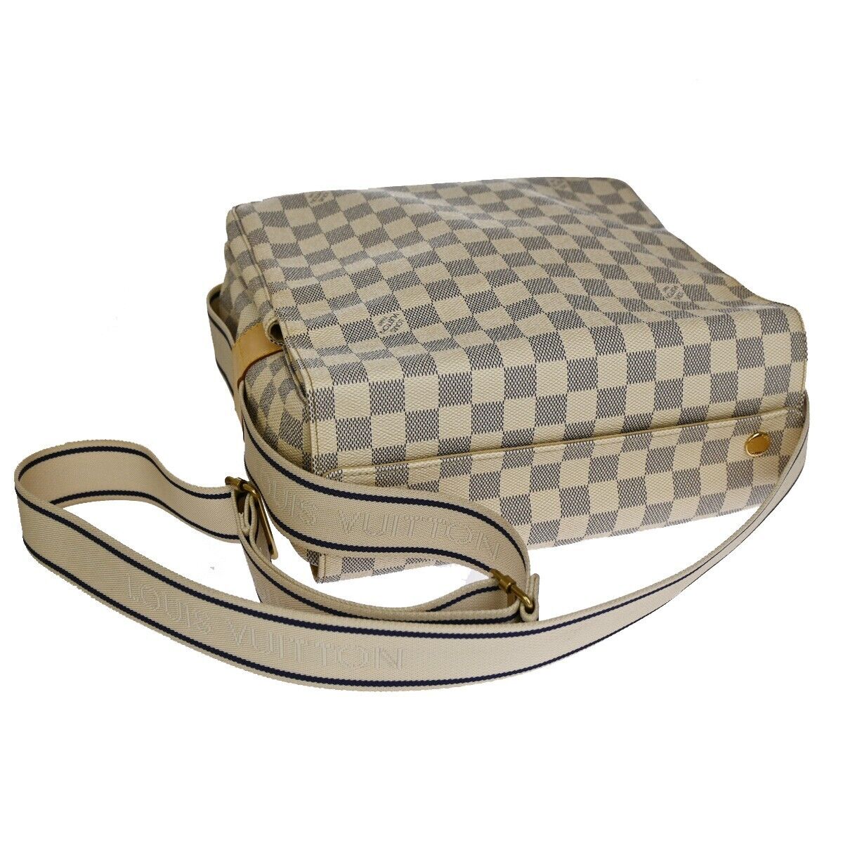 Louis Vuitton Naviglio Canvas Shoulder Bag ()