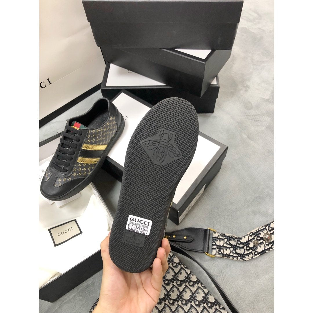 GLM-GCI Black Gold Sneaker 094