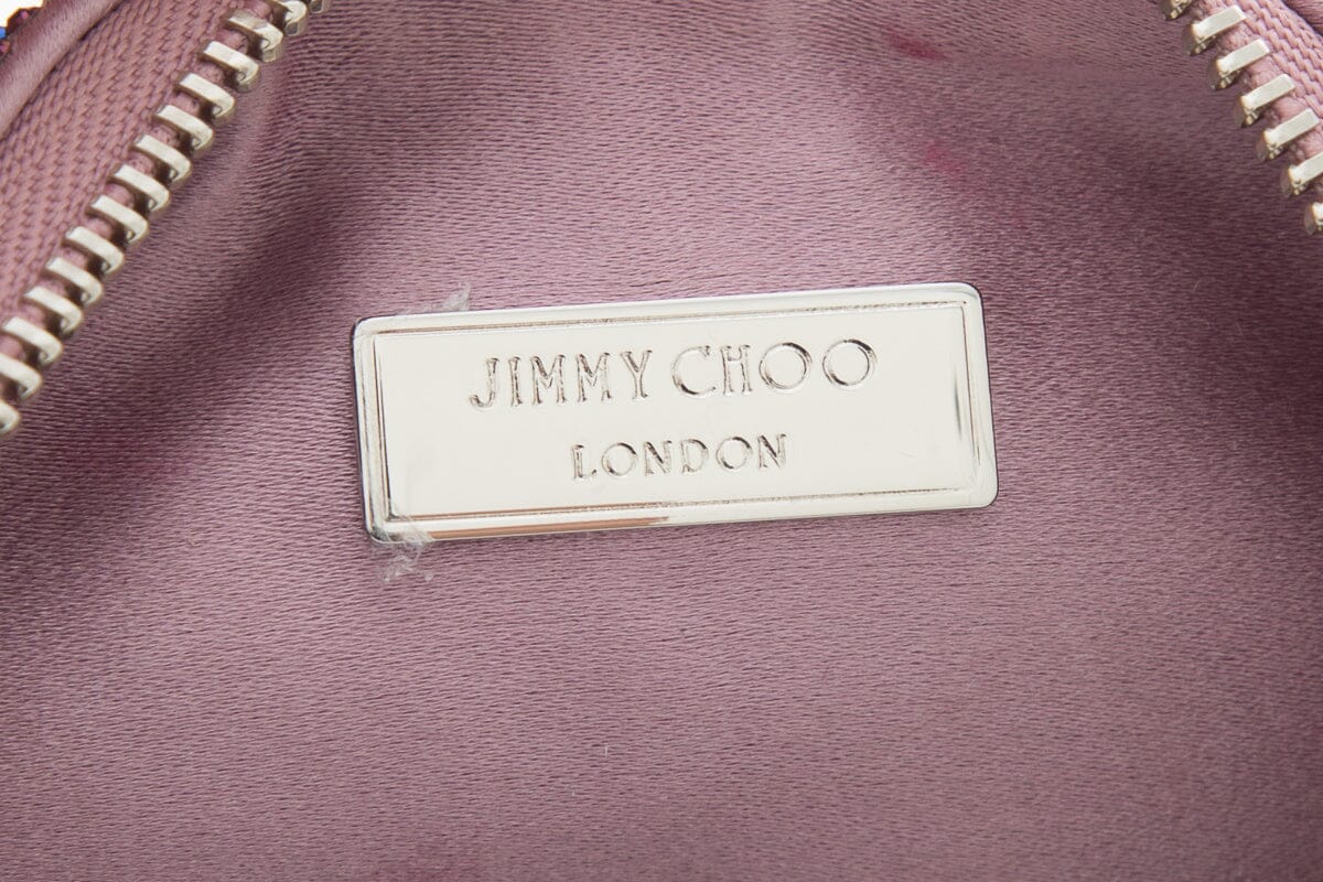 Jimmy Choo "Calle"Crystal-Embellished Clutch Handbag