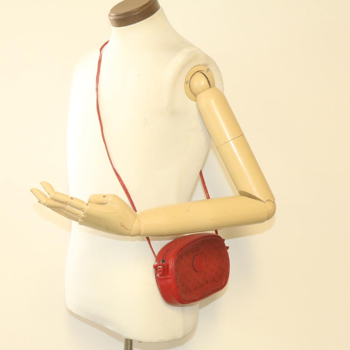 FENDI Shoulder Bag Red am864g
