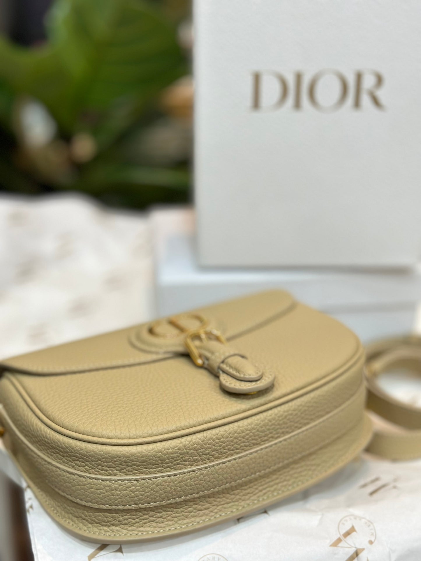 DIOR BOBBY GRAINED CALFSKIN