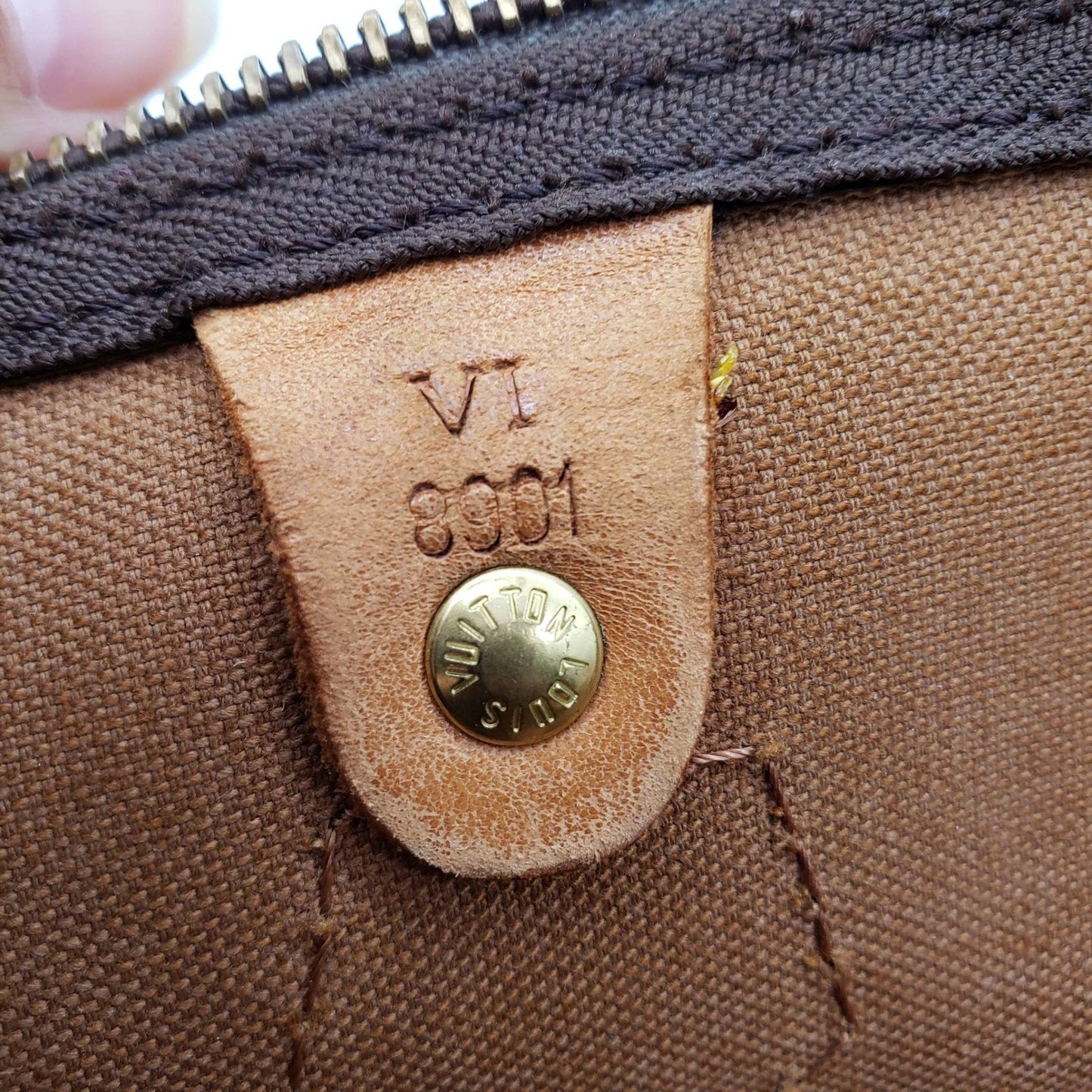 Louis Vuitton Speedy 35 Monogram Boston Hand Bag