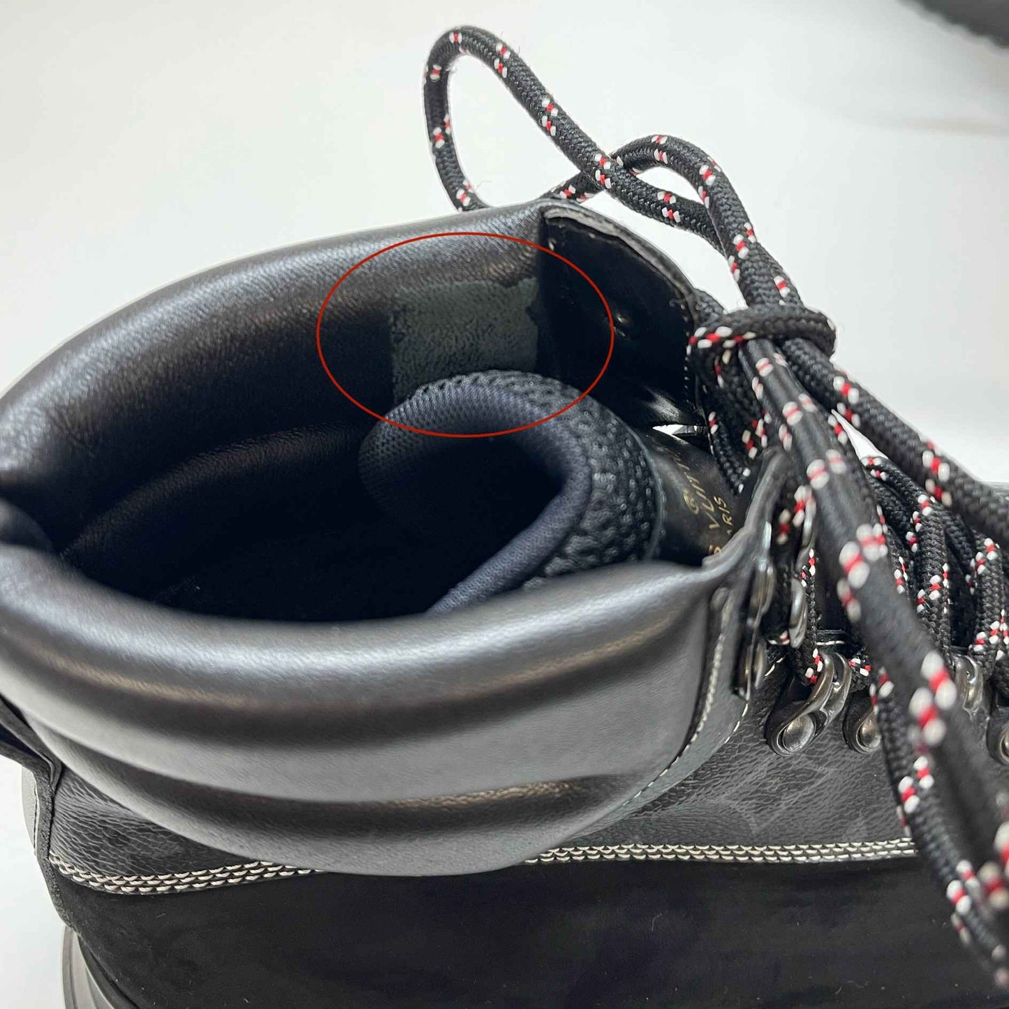 Men's Monogram Canvas Boots Black Size EU 41 / UK 7