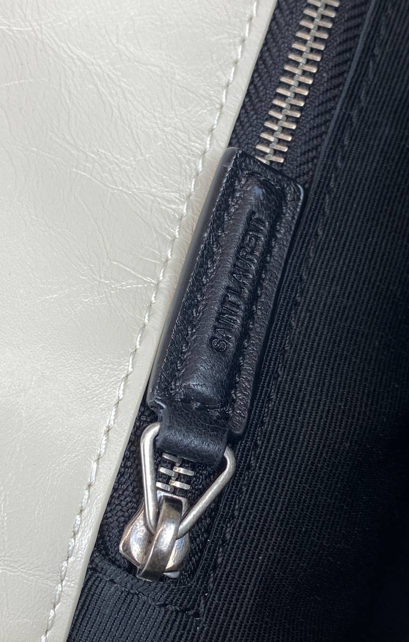 SAINT LAURENT NIKI BAGS white