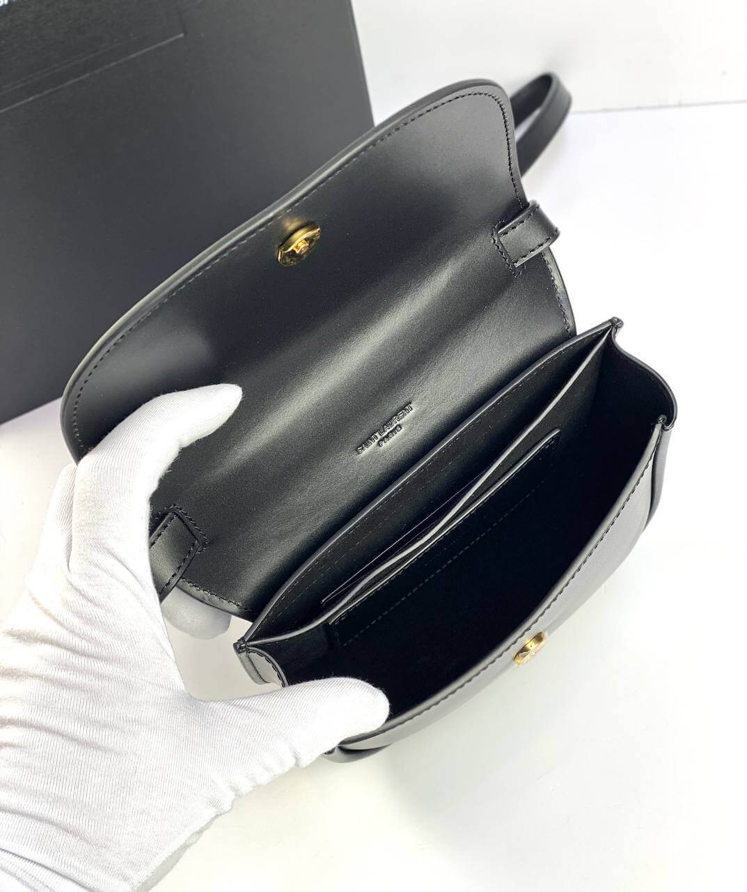 SMALL SMOOTH LEATHER KAIA BAG