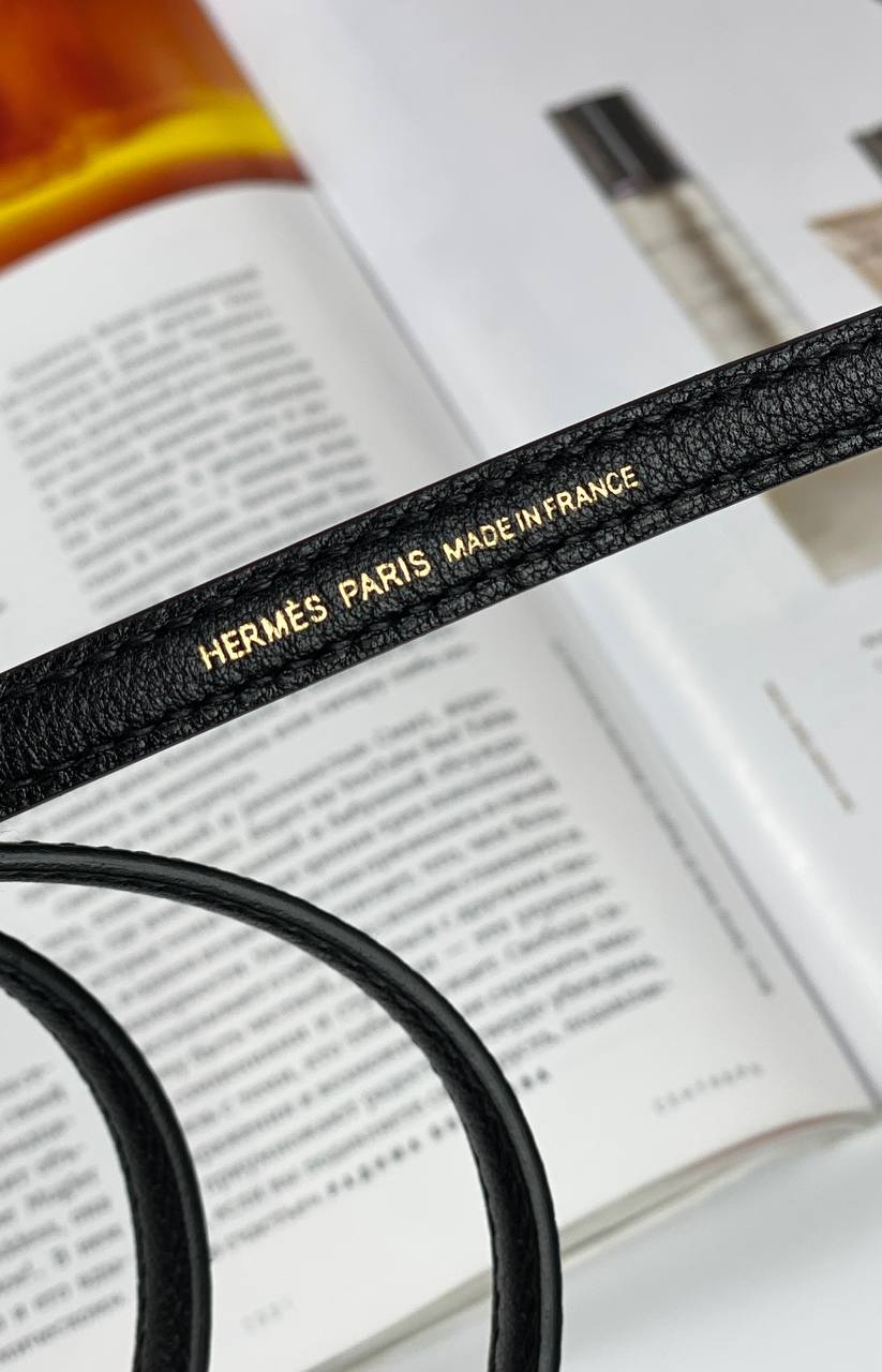 Hermès bag Bolide Mini Chevre Black Gold Hardware