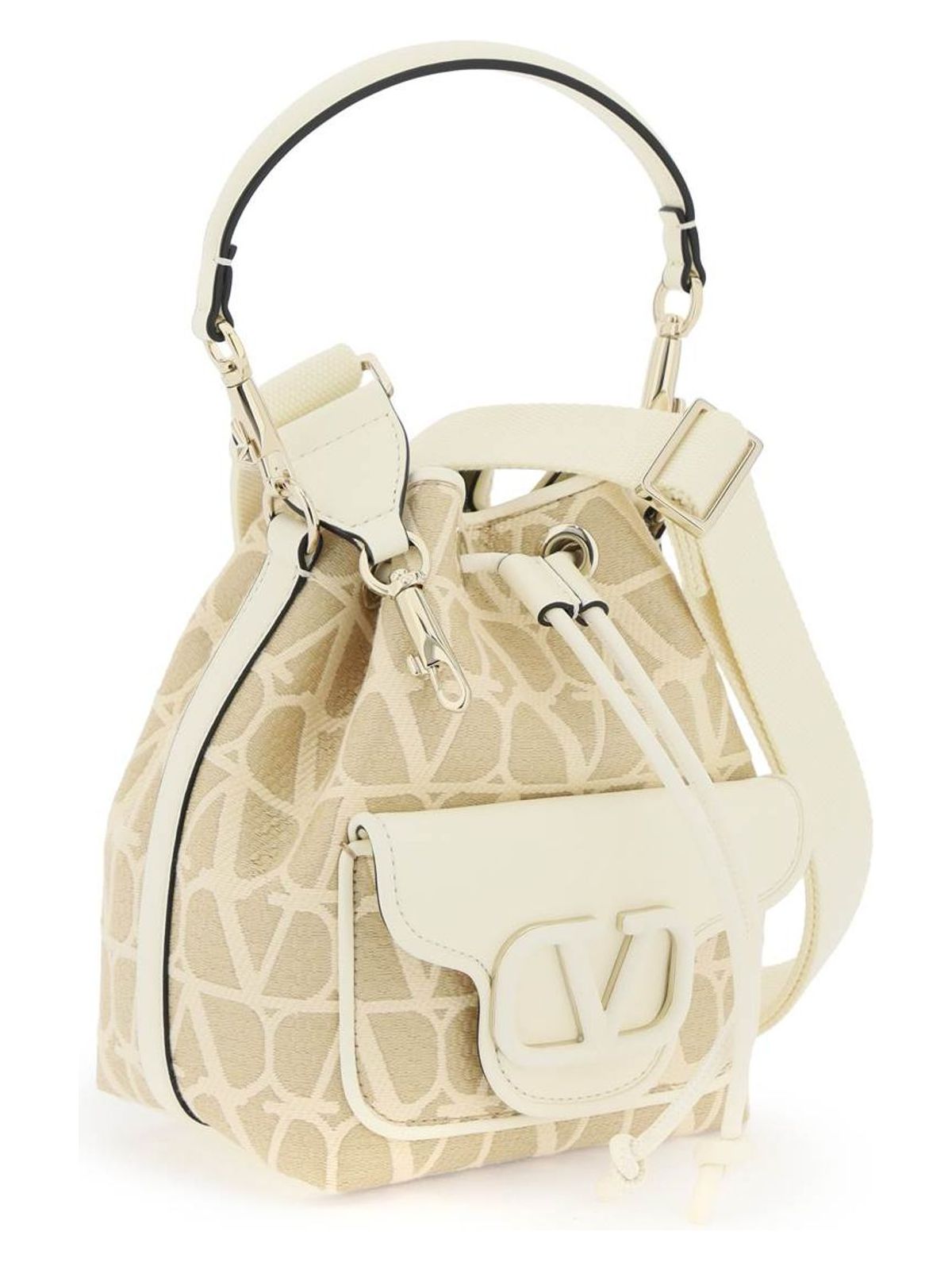 LOCò ICONOGRAPHER TOILE BUCKET BAG