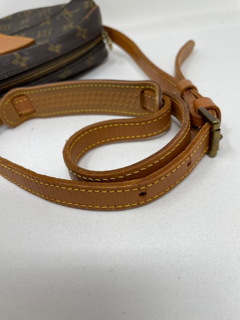 Louis Vuitton Monogram Canvas Saddle Bag Brown