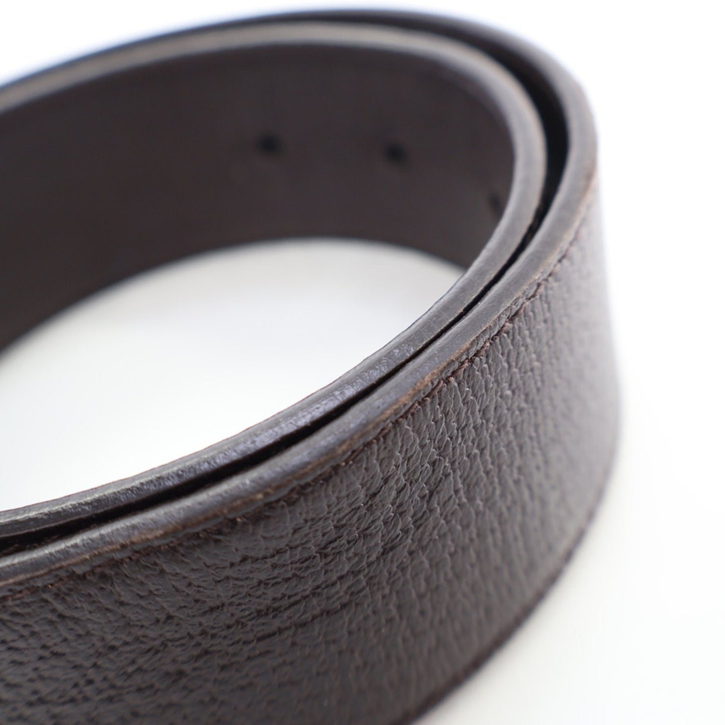 Gucci Black GG Leather Belt Size 95 38