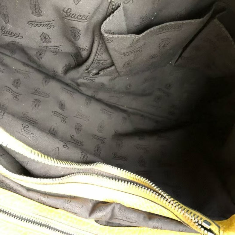 Gucci Tote Bag Beige Brown