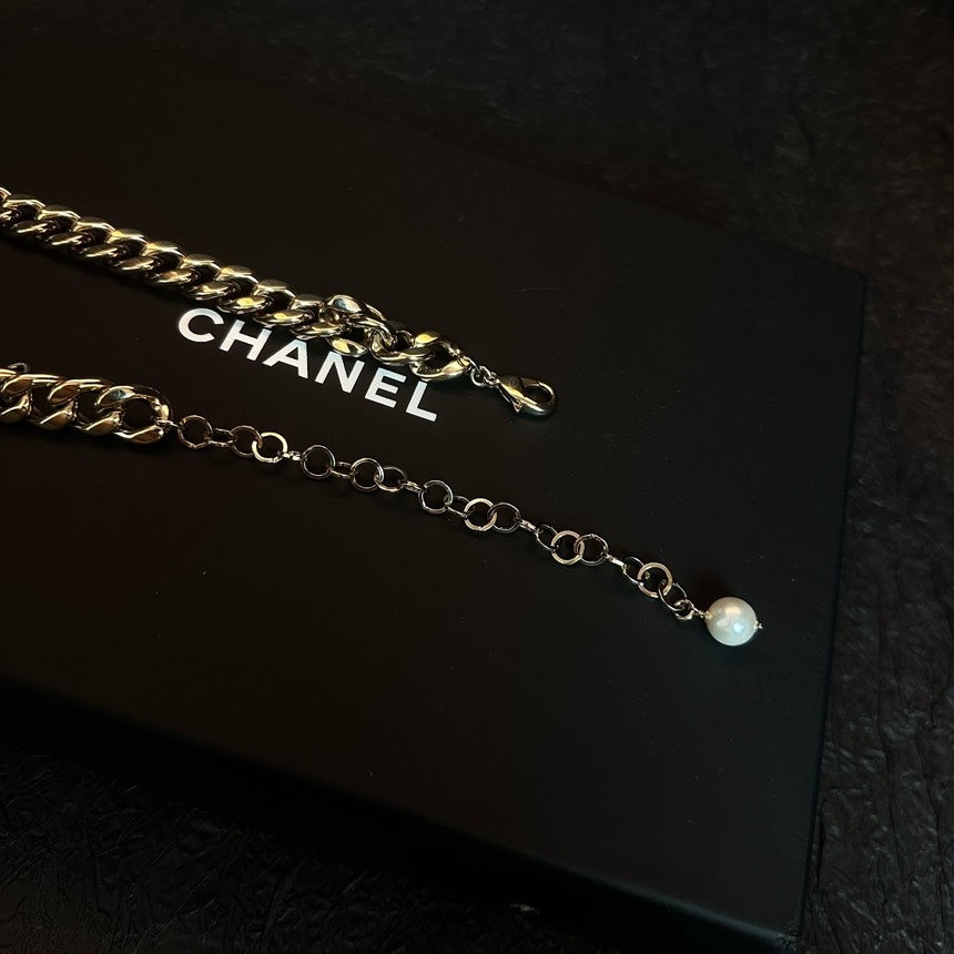 Chanel 22K Gold Rich Flower Waist Chain Floral Embellished