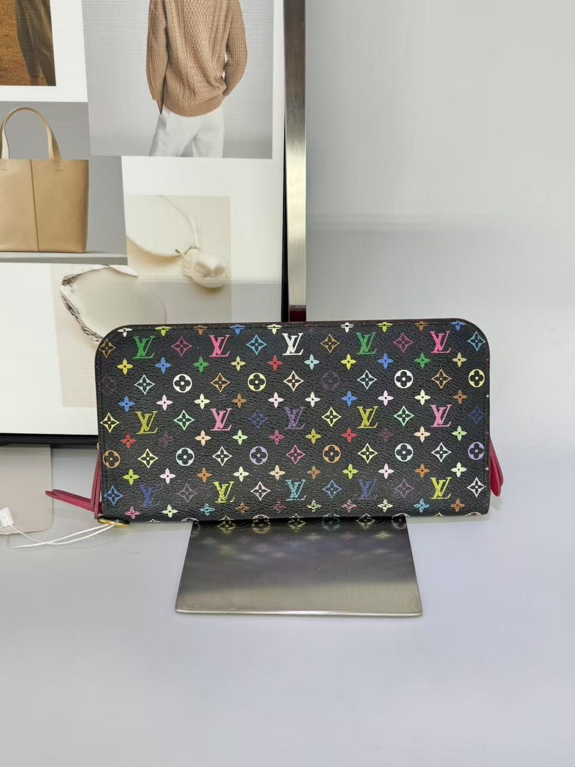 Louis Vuitton Murakami Black Wallet