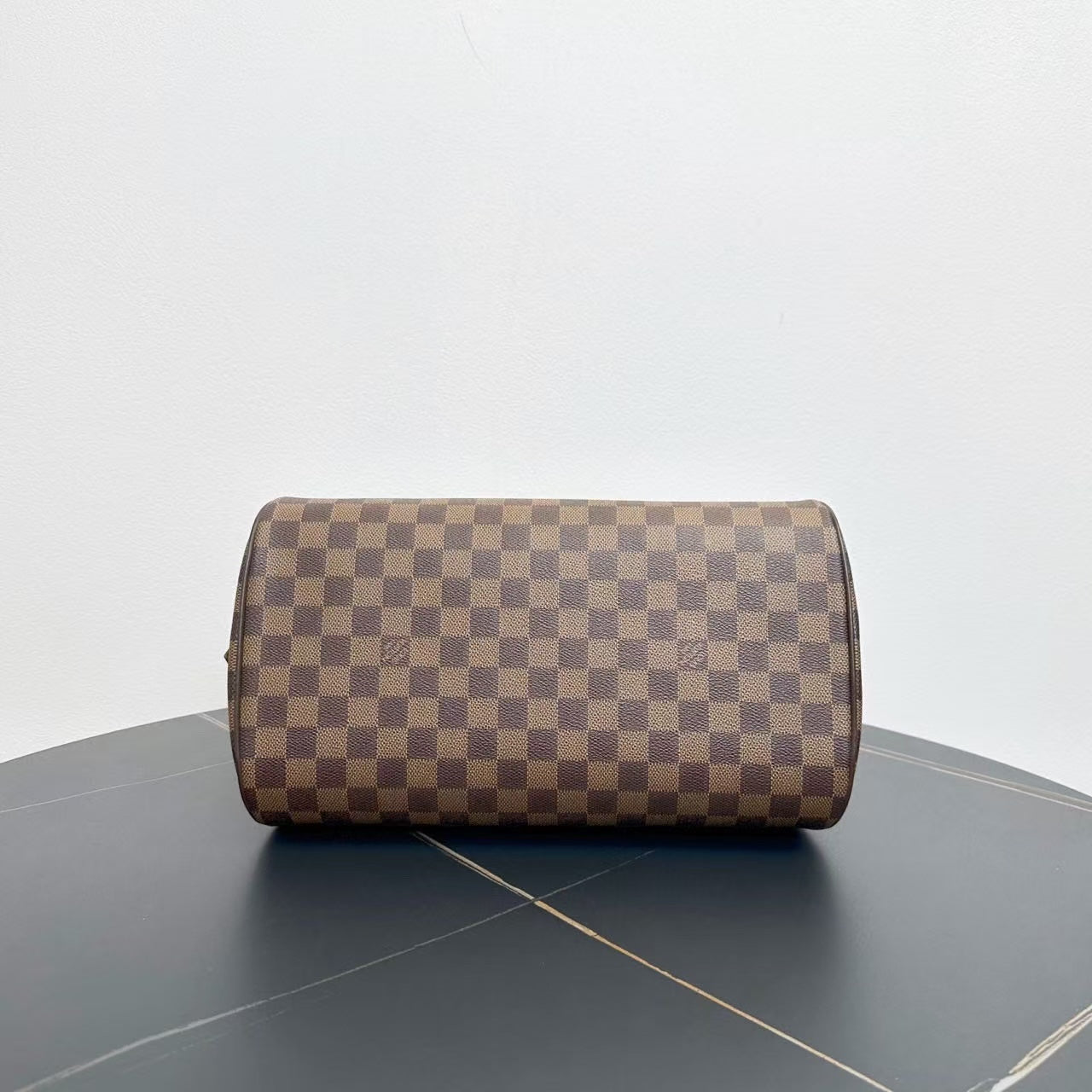 Louis Vuitton Damier Ebene Alma Tote Bag Brown