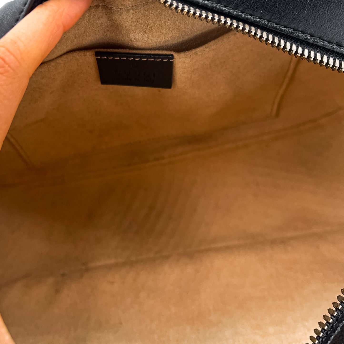 GG Marmont Small Matelassé Leather Black Bag
