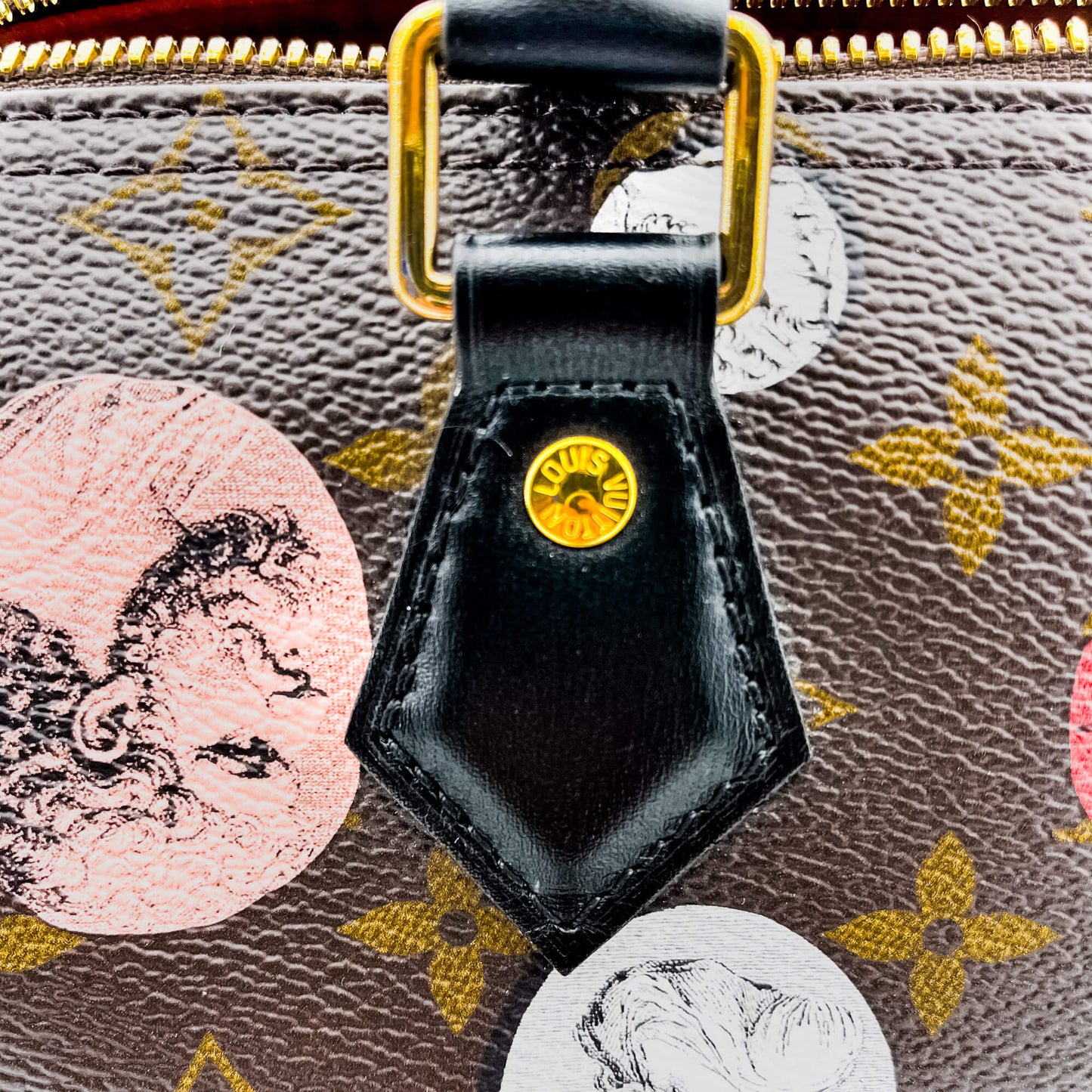 Speedy 25 Monogram Fornasetti Bandouliere