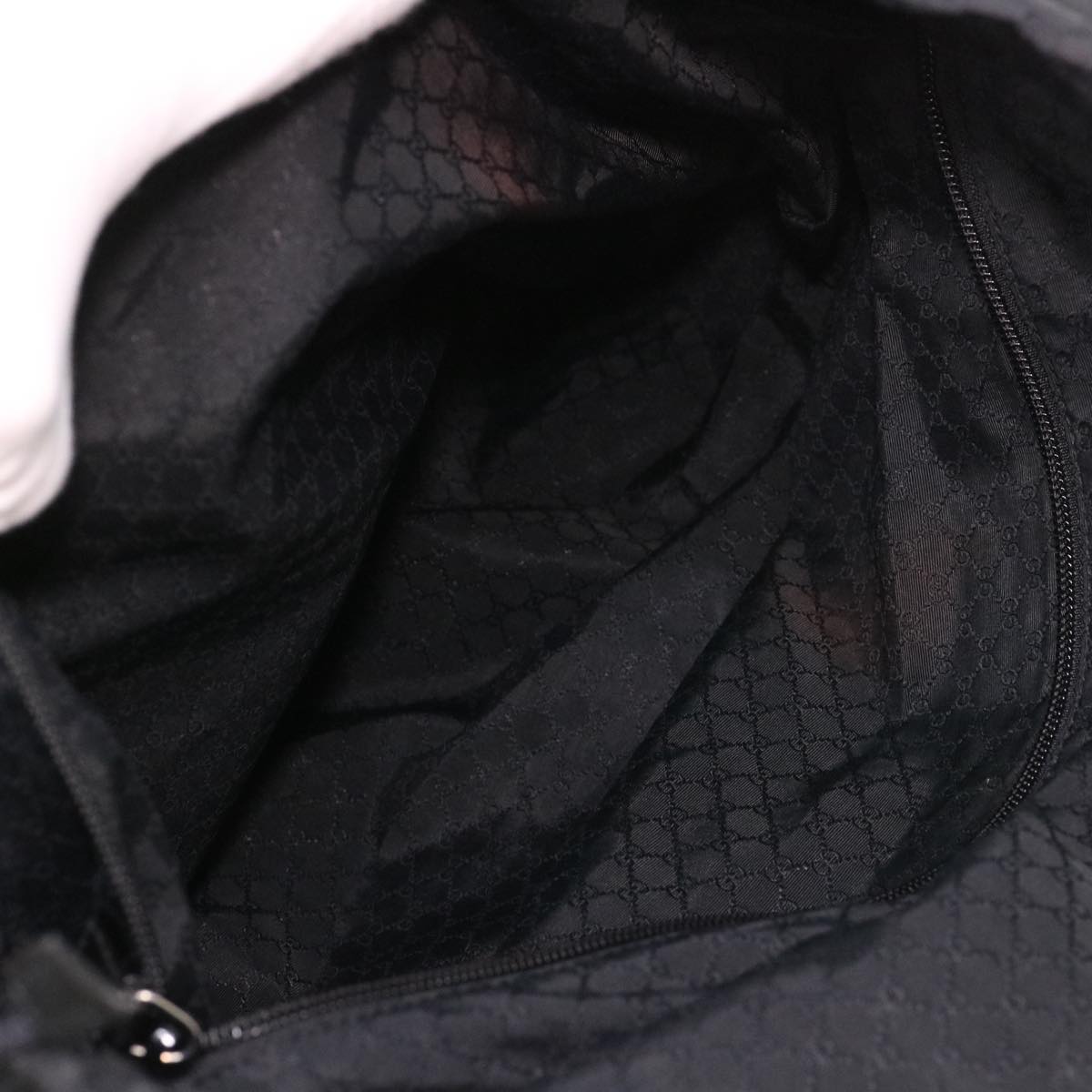 GUCCI Boston Bag Nylon Black ti972