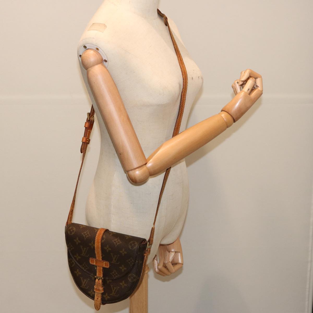LOUIS VUITTON Monogram Chantilly PM Shoulder Bag M51234 LV yk11749