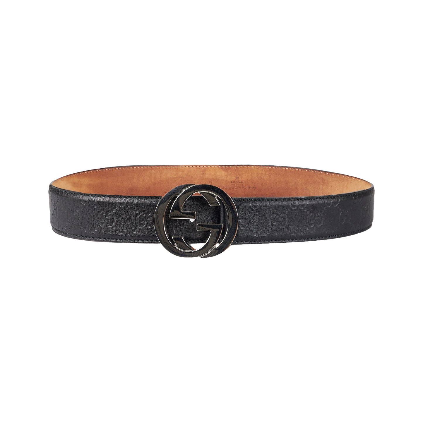 Gucci Guccissima Interlocking G Belt - '10s