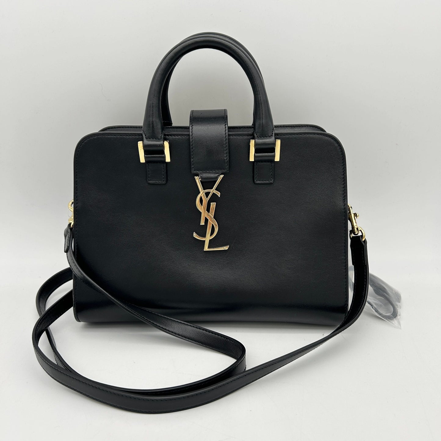 Saint Laurent Baby Monogram Cabas - Black Handle Bags, Handbags WD625894