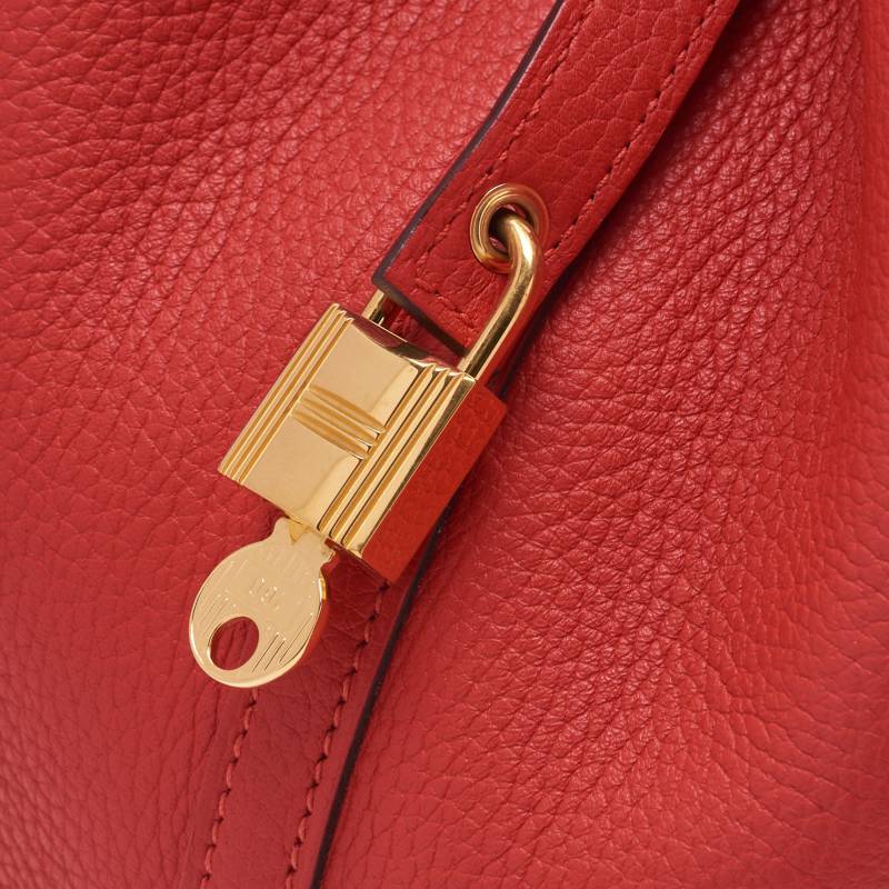 HERMES ERMES Picotin Lock MM Handbag al Clemence Rouge  Handbag  Handbag Ladies Handbags Hybrid ÃƒÂ£Ã¢â€šÂ¬Ã‚ÂFrenchÃƒÂ£Ã¢â€šÂ¬Ã¢â‚¬ËœÃƒÂ£Ã¢â€šÂ¬Ã‚Â DeliveryÃƒÂ£Ã¢â€šÂ¬Ã¢â‚¬Ëœ Ladies Handbags Ladies Online
