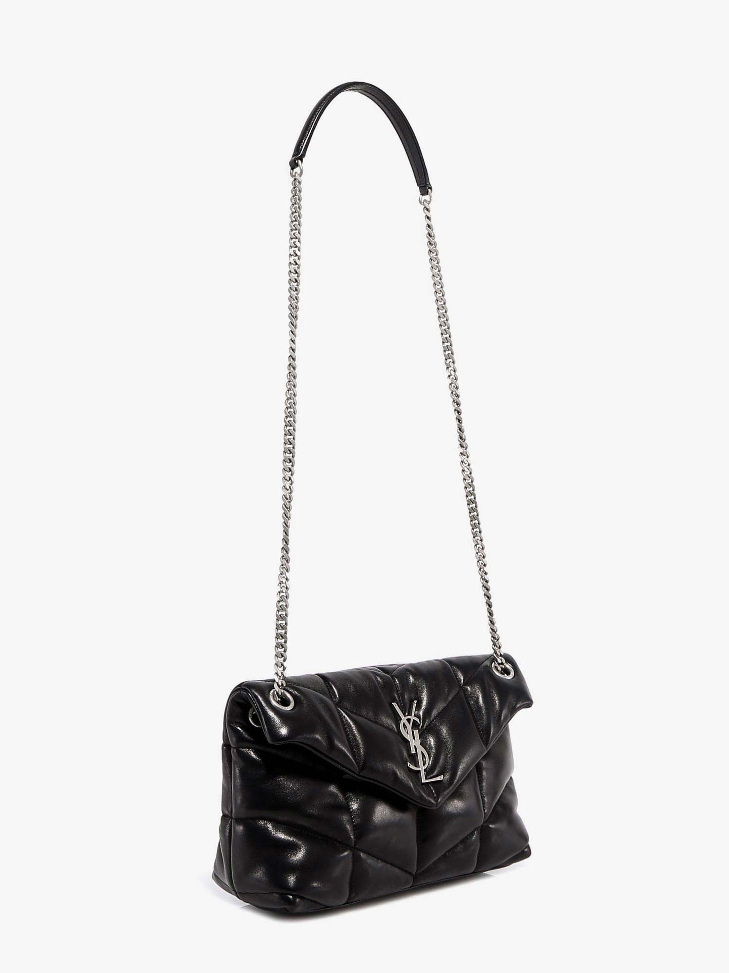 Saint Laurent Woman Saint Laurent Woman Black Shoulder Bags