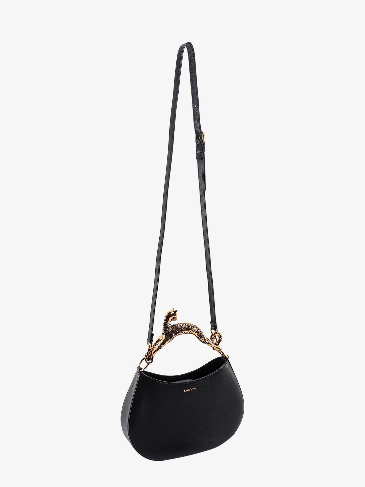 Lanvin Paris Woman Lanvin Paris Woman Black Shoulder Bags