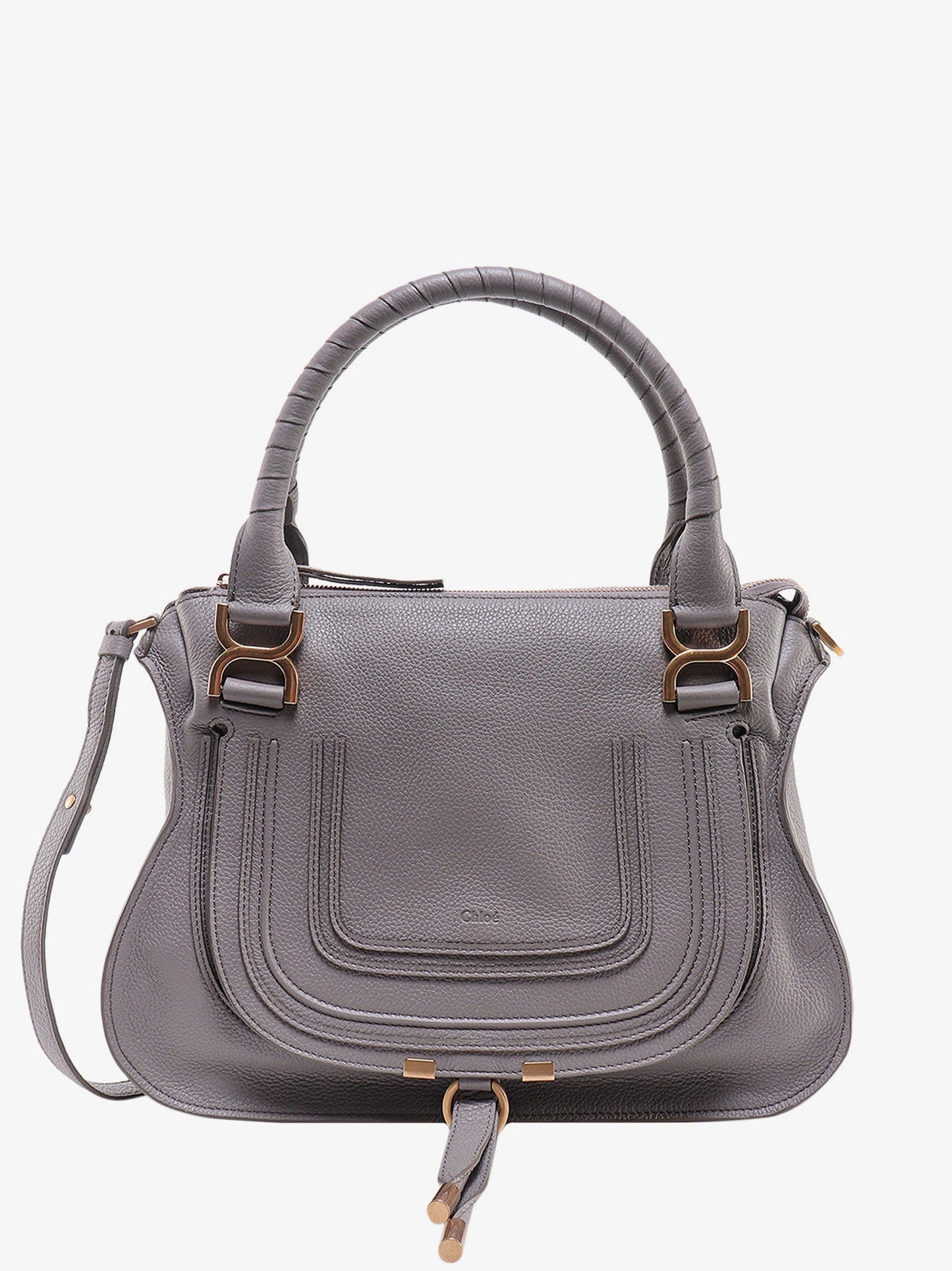 Chloe' Woman Chloe' Woman Grey Handbags