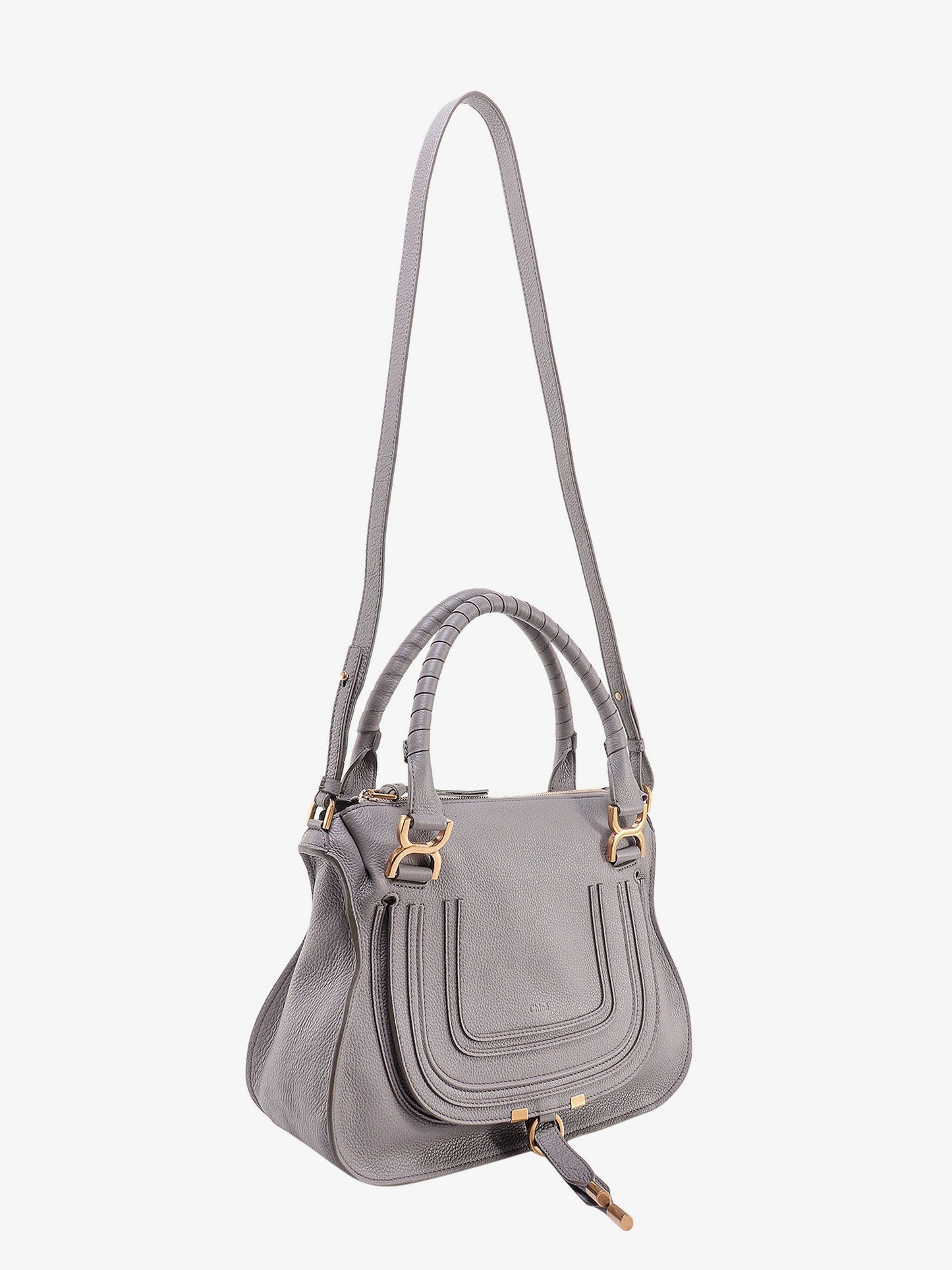 Chloe' Woman Chloe' Woman Grey Handbags