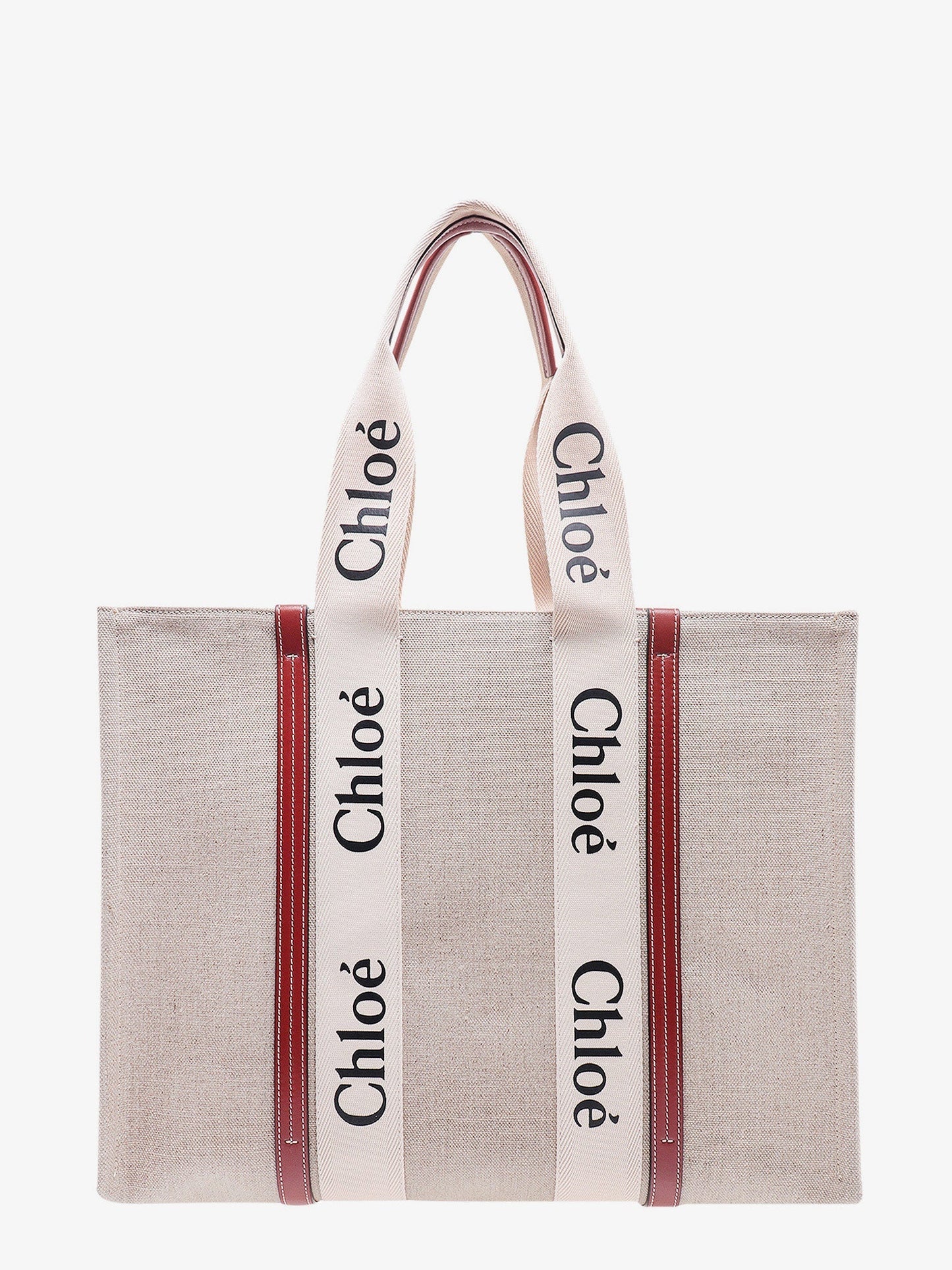 Chloe' Woman Chloe' Woman Beige Shoulder Bags