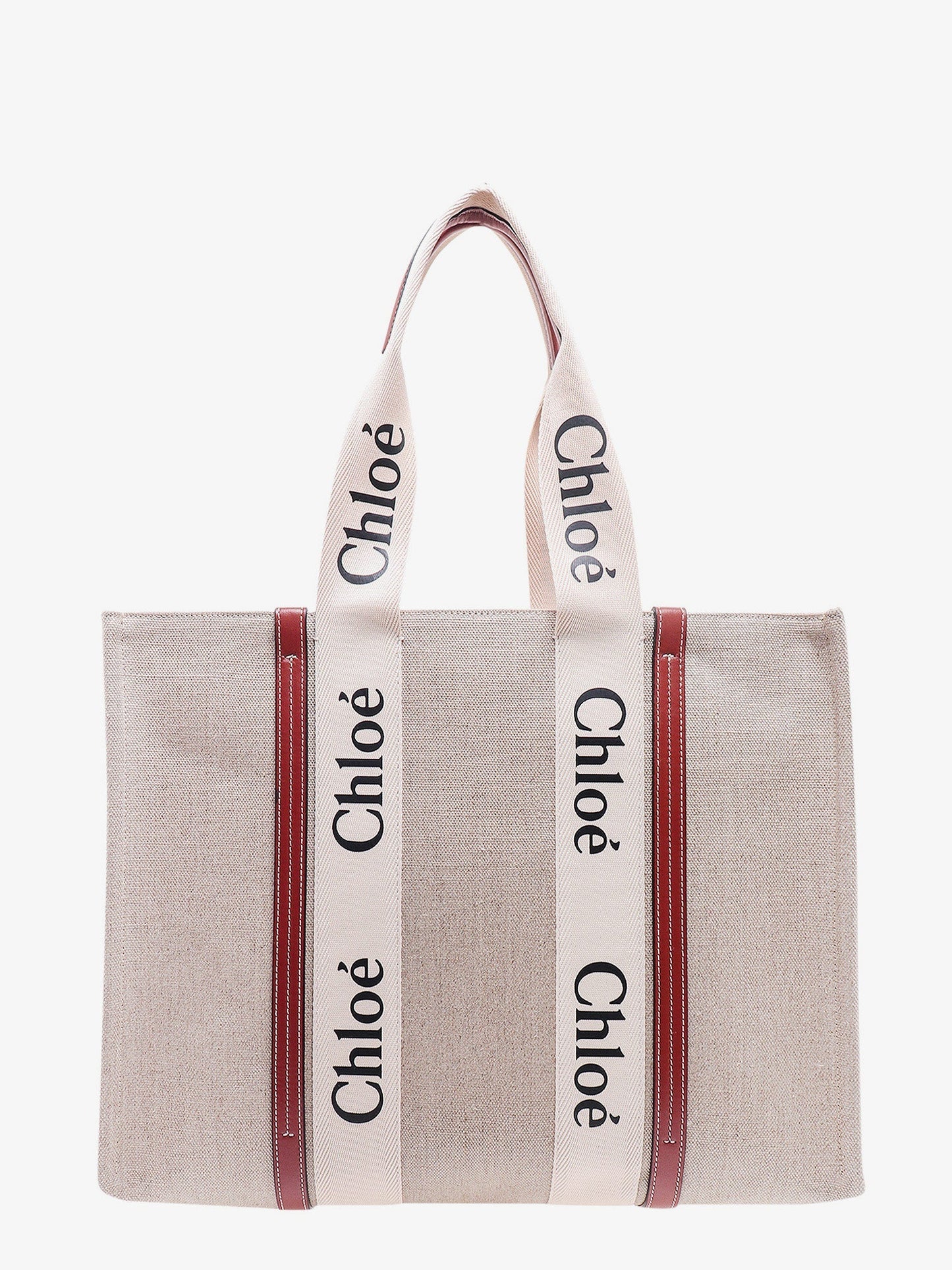 Chloe' Woman Chloe' Woman Beige Shoulder Bags