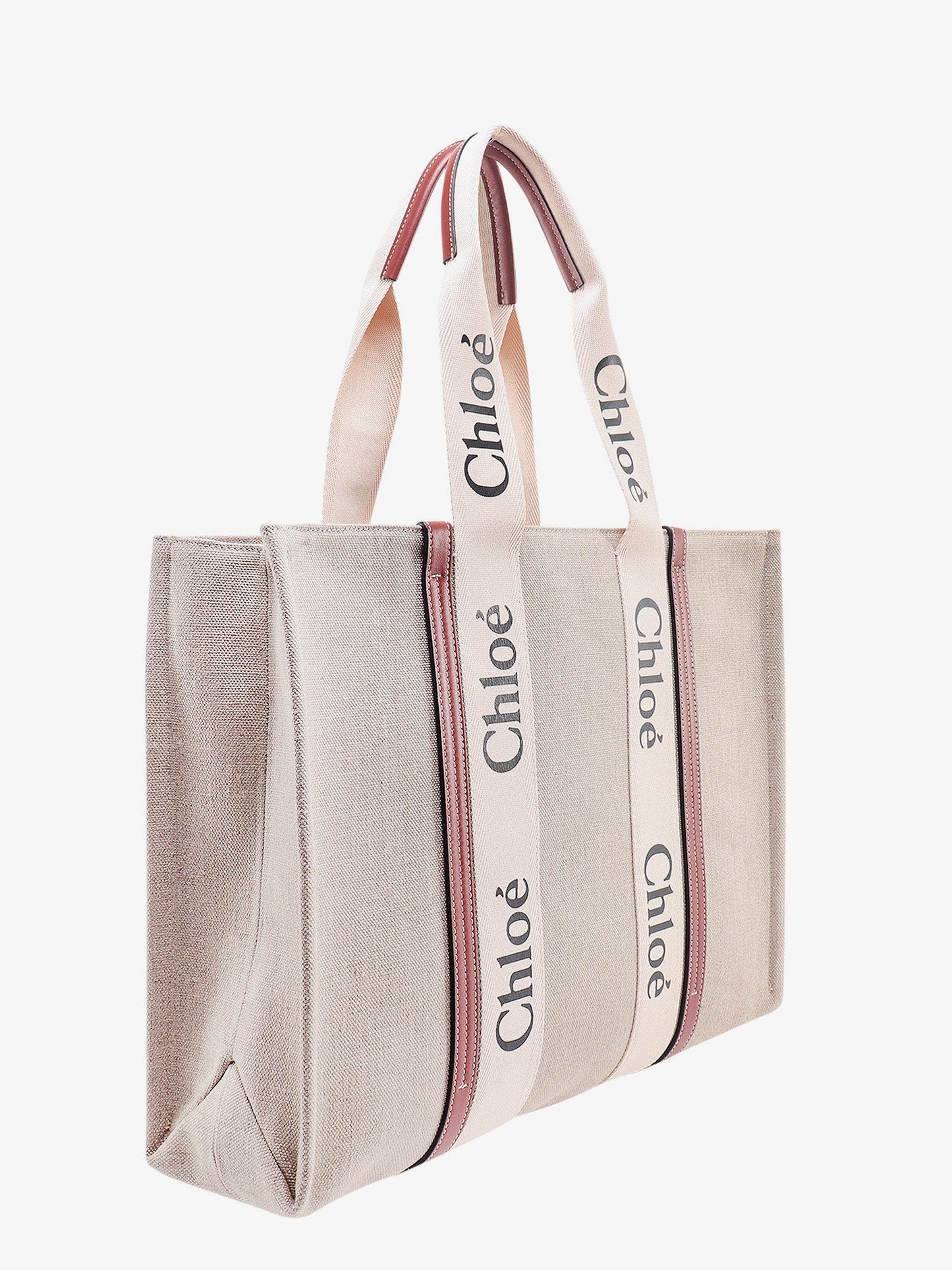 Chloe' Woman Chloe' Woman Beige Shoulder Bags