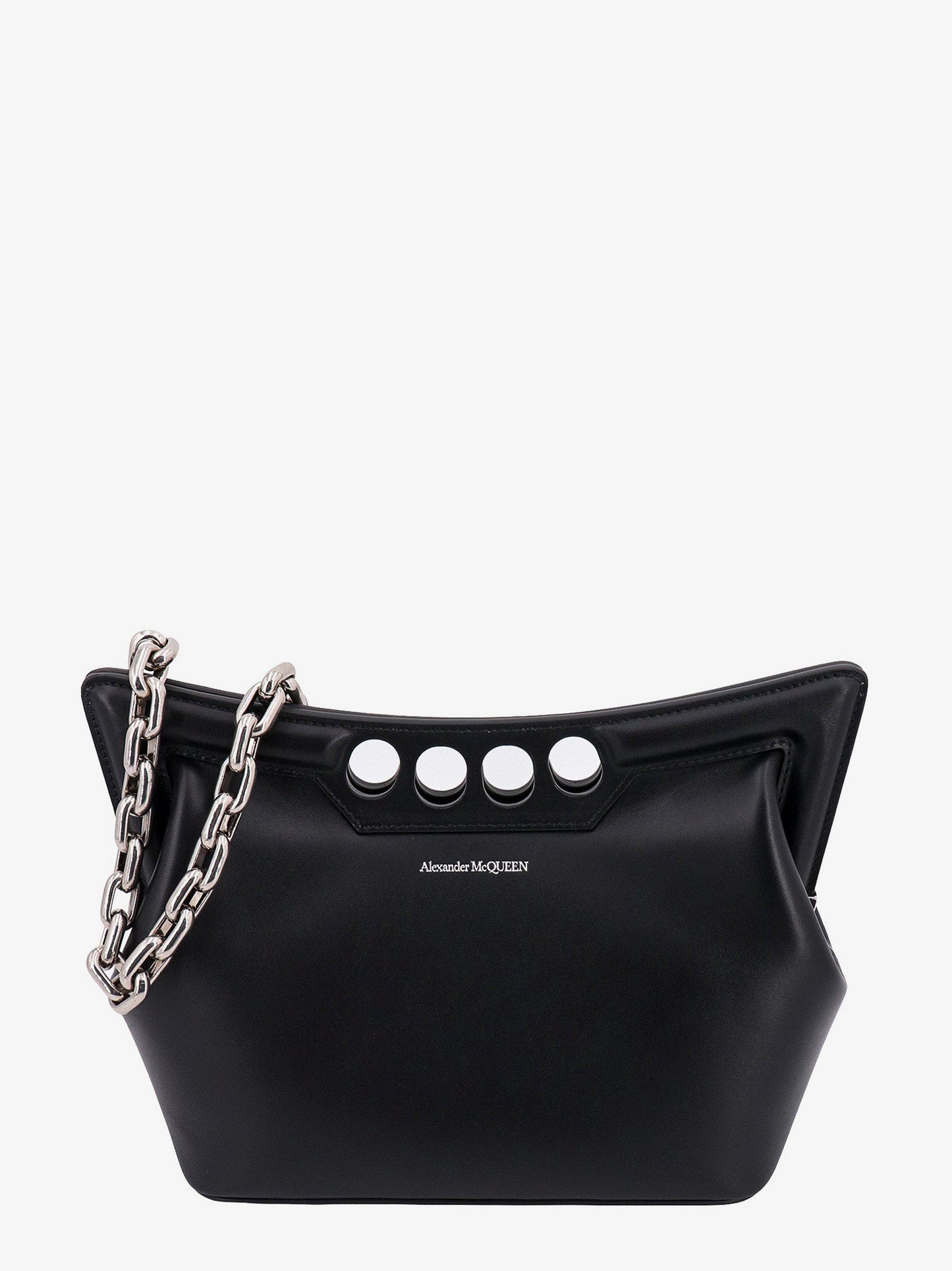 Alexander Mcqueen Woman Alexander Mcqueen Woman Black Shoulder Bags