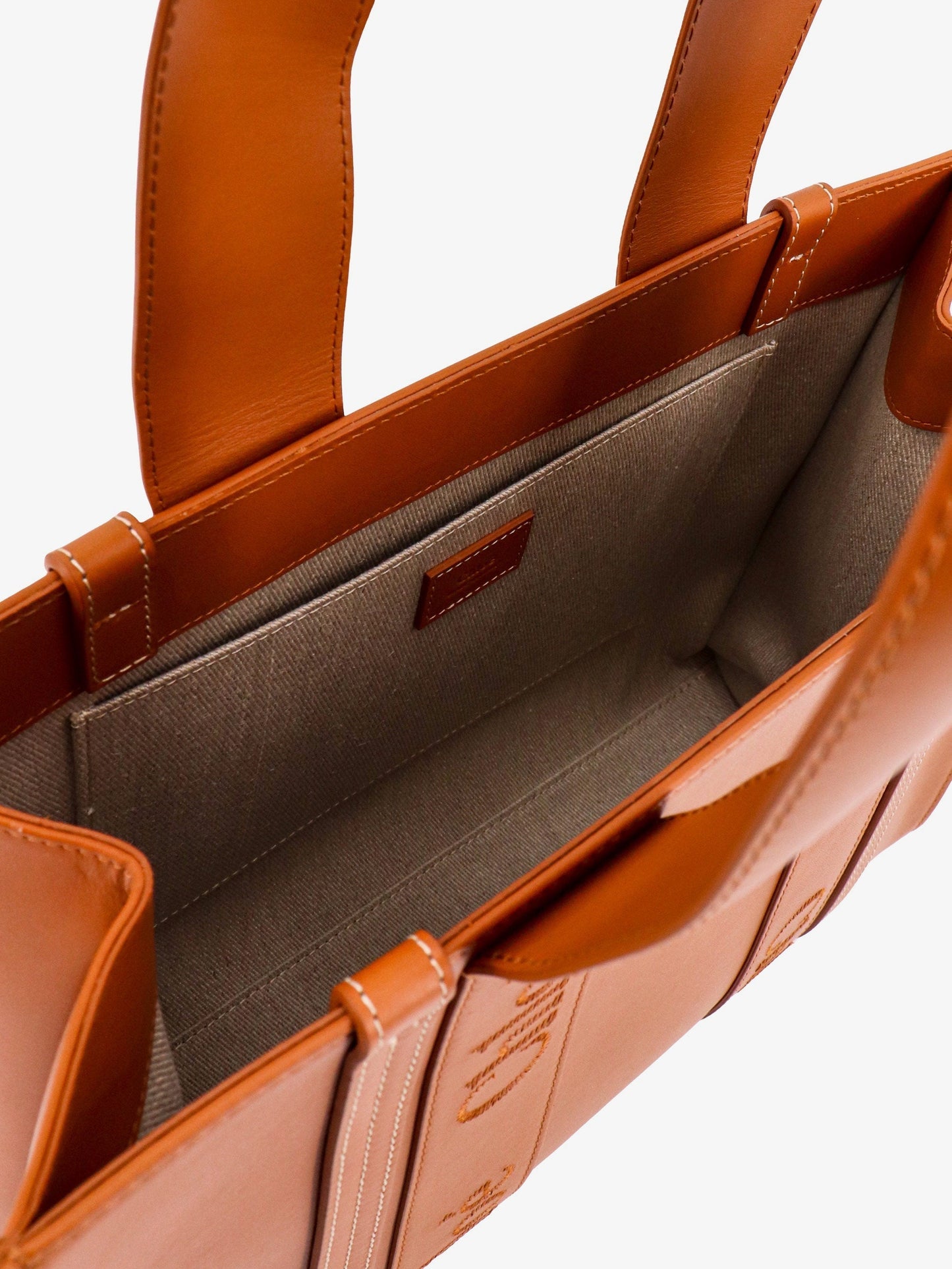 Chloe' Woman Chloe' Woman Brown Shoulder Bags