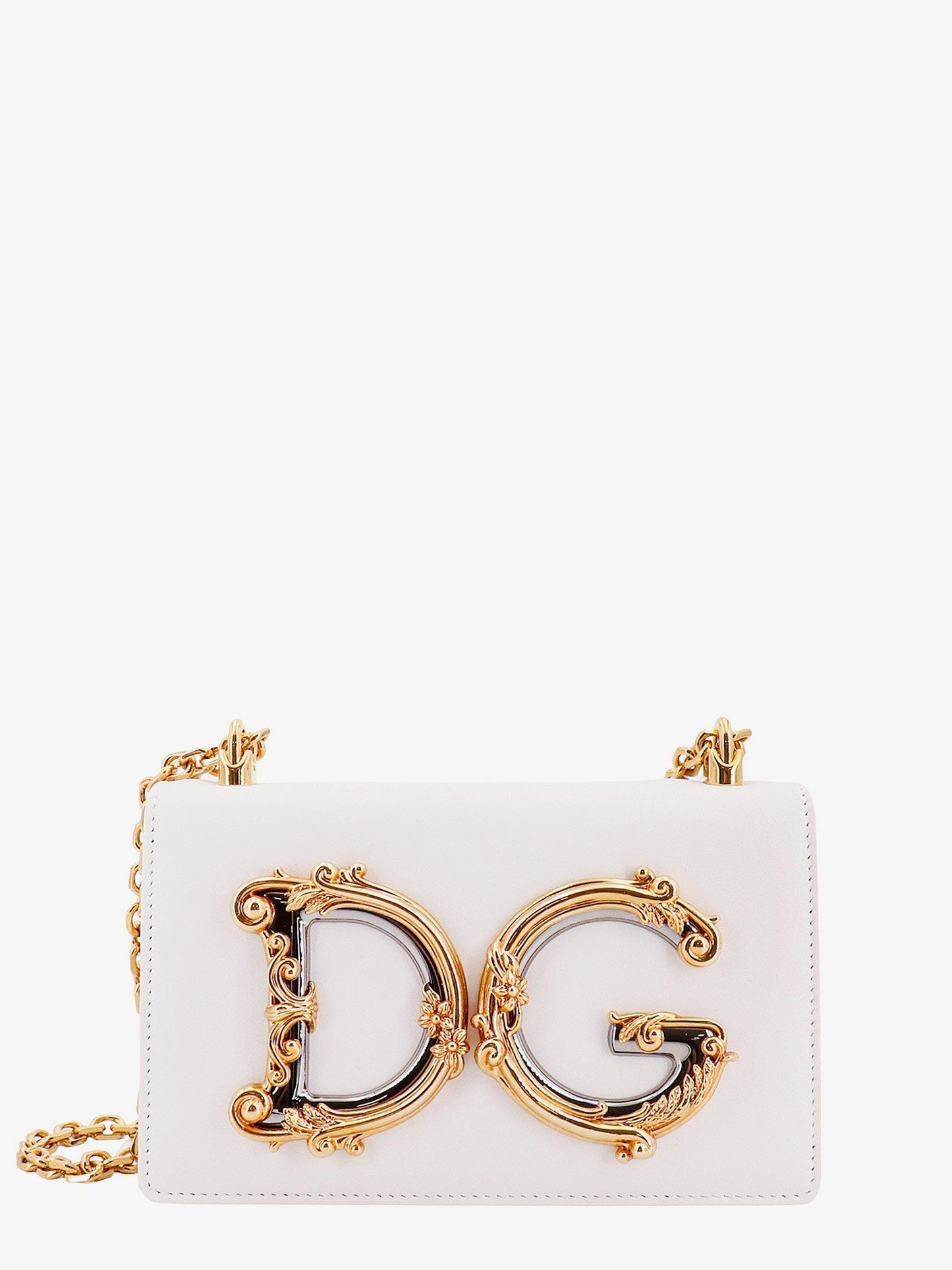 Dolce & Gabbana Woman Dolce & Gabbana Woman White Shoulder Bags