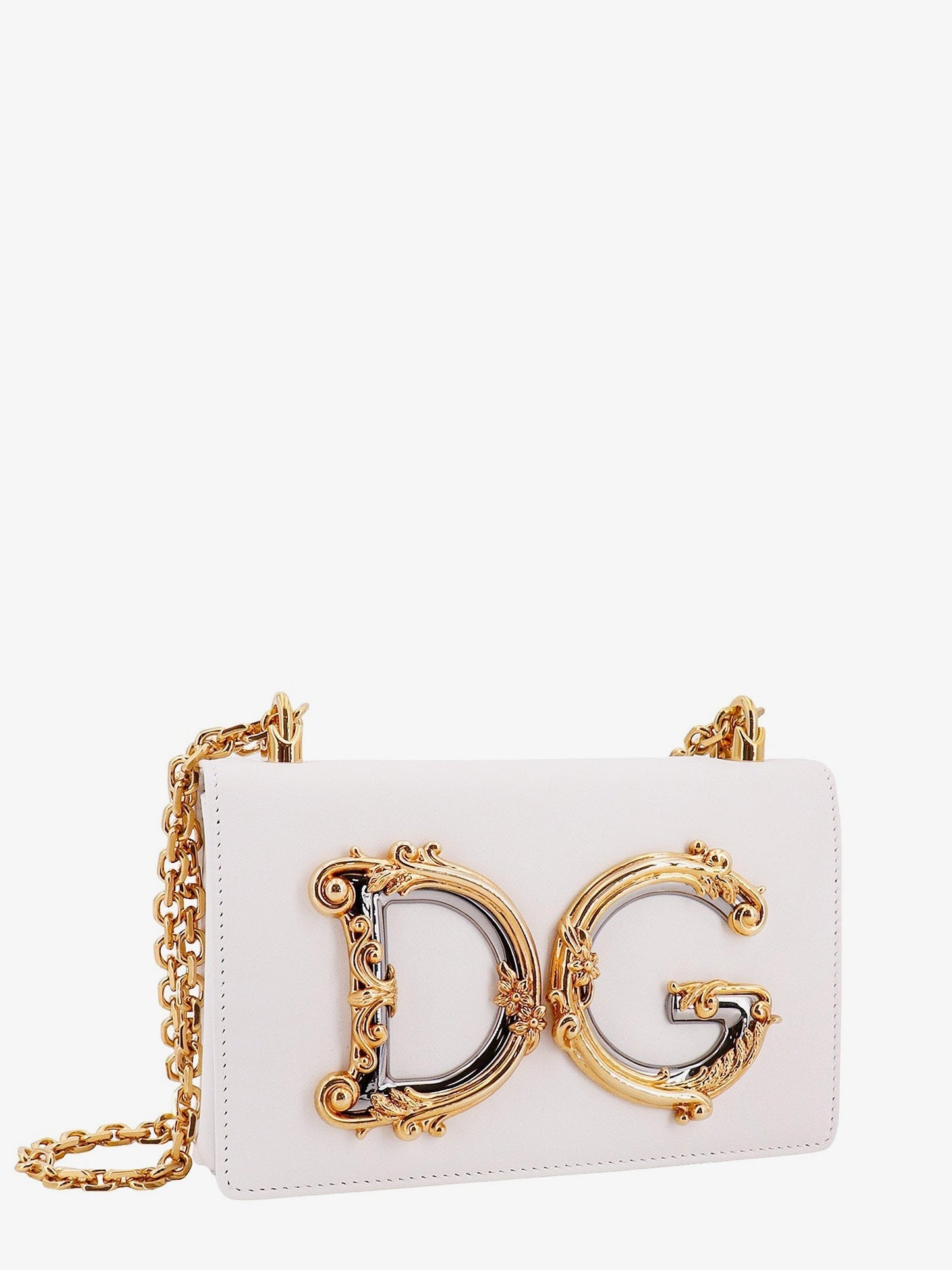 Dolce & Gabbana Woman Dolce & Gabbana Woman White Shoulder Bags