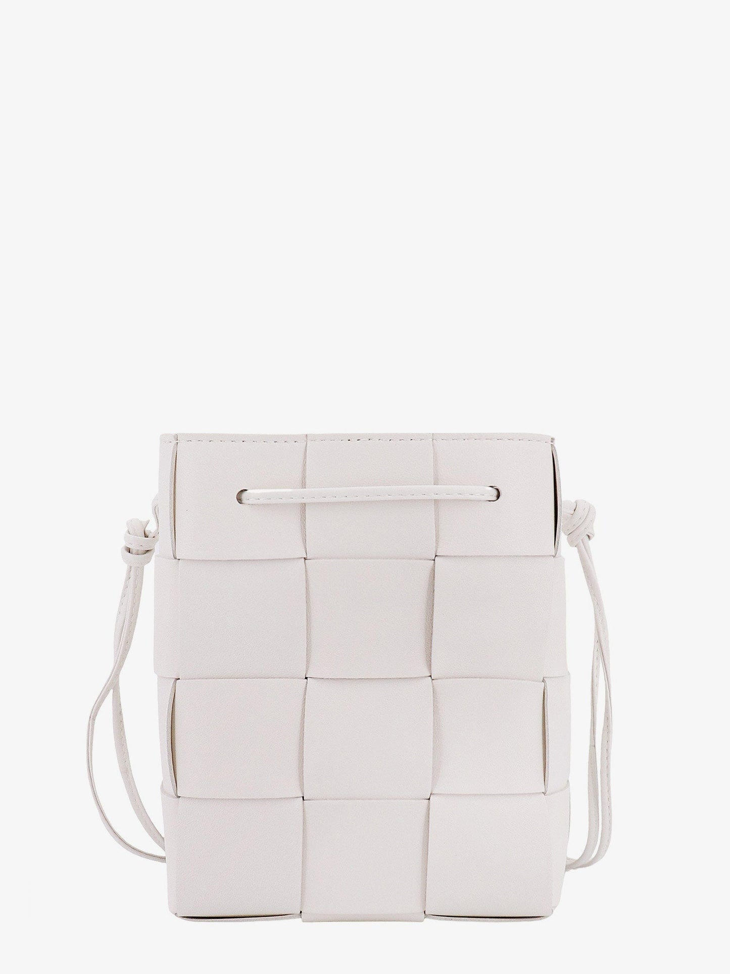 Bottega Veneta Woman Bottega Veneta Woman White Shoulder Bags