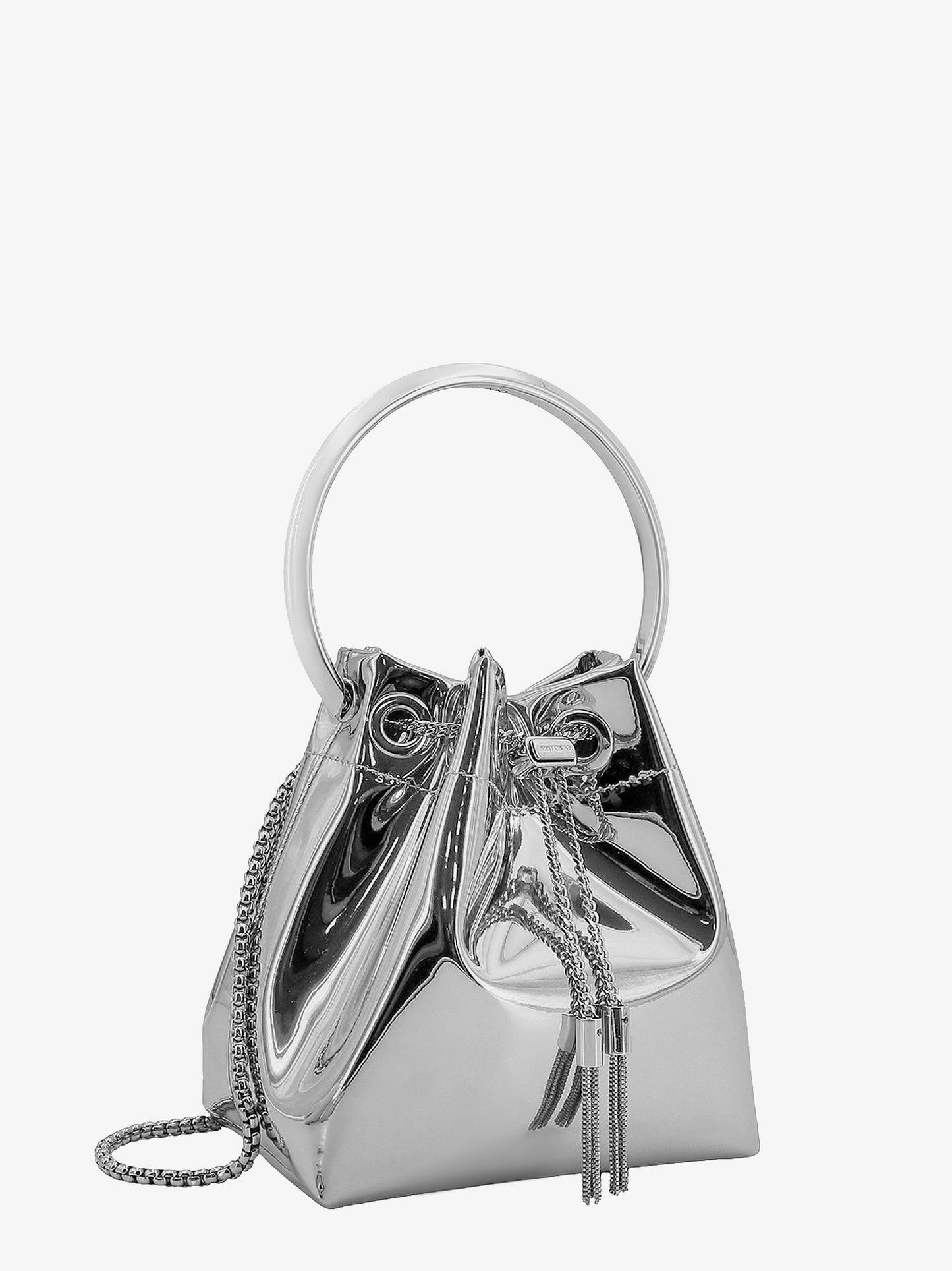 Jimmy Choo Woman Jimmy Choo Woman Grey Bucket Bags
