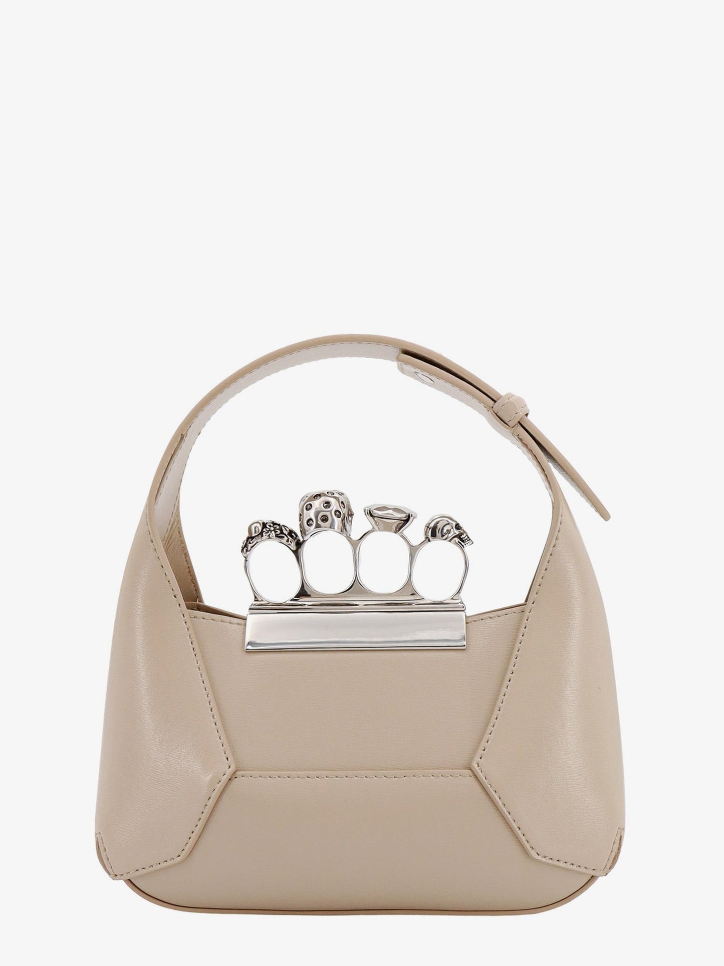 Alexander Mcqueen Woman Alexander Mcqueen Woman Beige Handbags