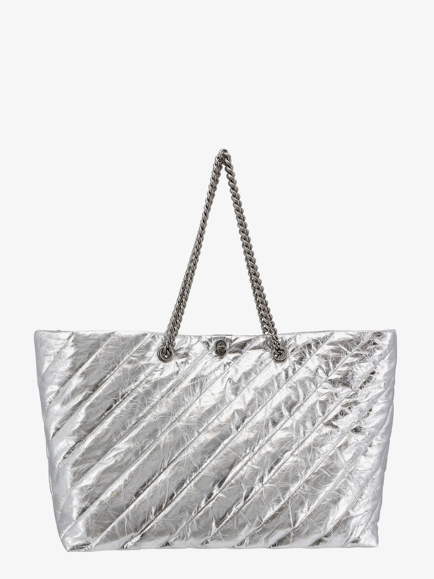 Balenciaga Woman Balenciaga Woman Silver Shoulder Bags
