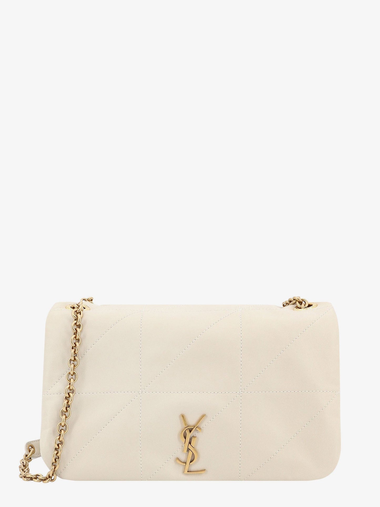 Saint Laurent Woman Saint Laurent Woman Beige Shoulder Bags